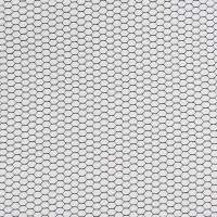 Produktbild för Sidoväggar för partytält 2 st vit och svart mesh