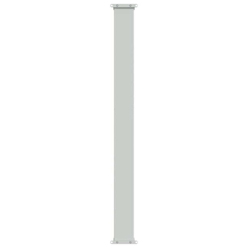 Produktbild för Infällbar sidomarkis 120 x 300 cm svart