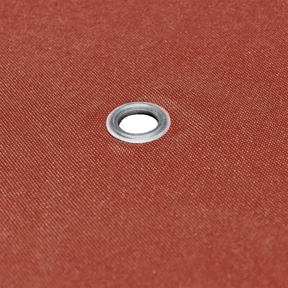 Produktbild för Paviljongtak med ventilering 310 g/m² 3x3 m terrakotta