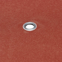 Produktbild för Paviljongtak med ventilering 310 g/m² 3x3 m terrakotta