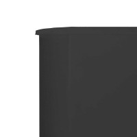 Produktbild för Vindskydd 6 paneler tyg 800x160 cm antracit