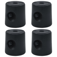 Miniatyr av produktbild för Paviljongvikter 4 st PE svart