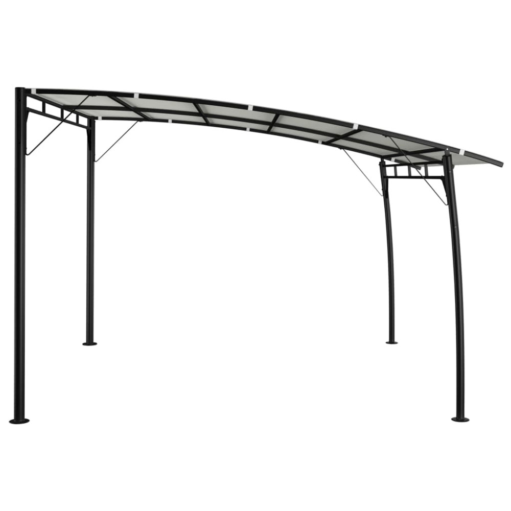 Produktbild för Paviljong 3x3x2,55 m gräddvit