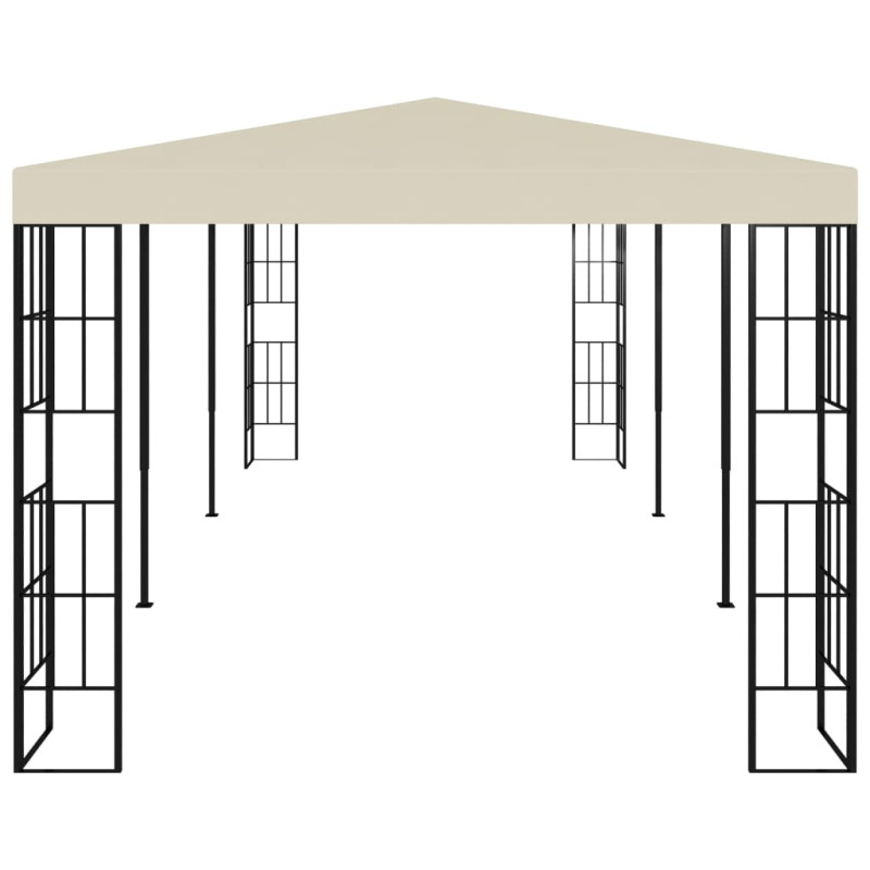 Produktbild för Paviljong 3x6 m gräddvit