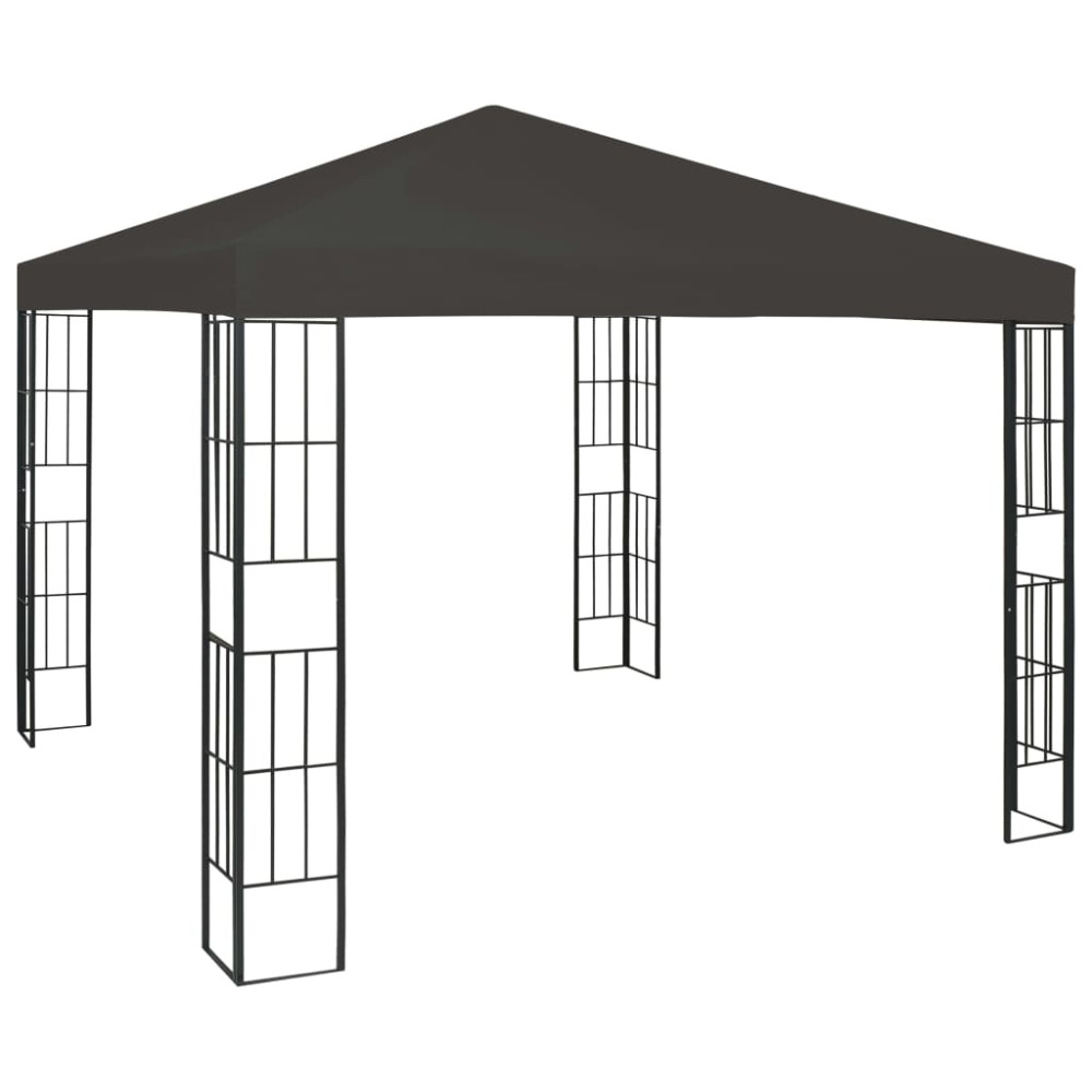 Produktbild för Paviljong 3x3 m antracit