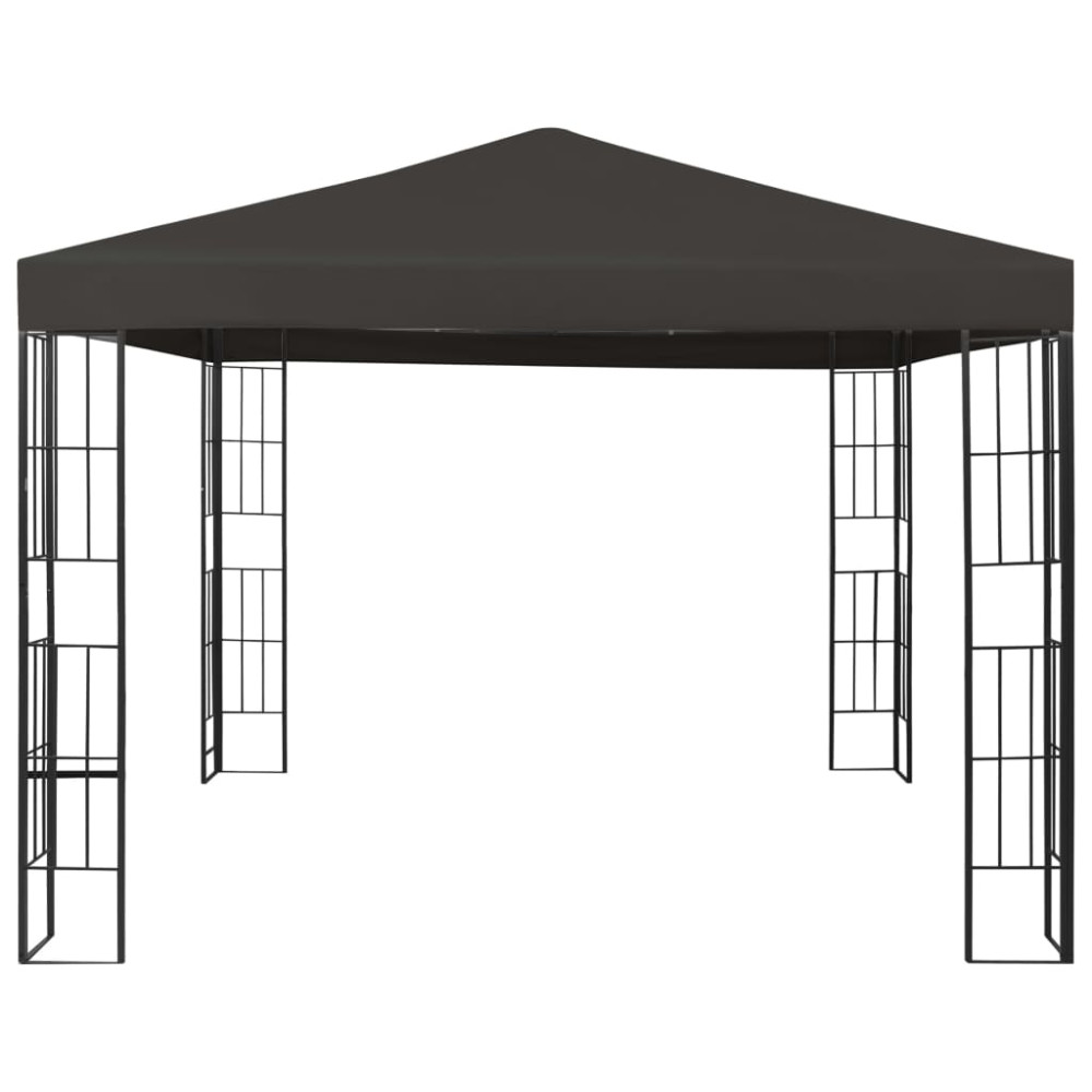 Produktbild för Paviljong 3x3 m antracit