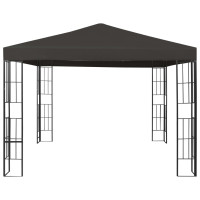 Produktbild för Paviljong 3x3 m antracit