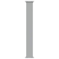 Produktbild för Infällbar sidomarkis 100x300 cm brun