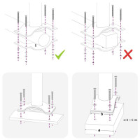 Produktbild för Infällbar sidomarkis 100x300 cm brun