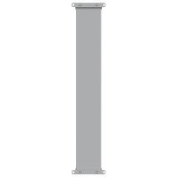 Produktbild för Infällbar sidomarkis 80x300 cm brun