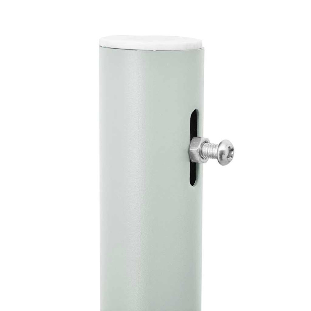 Produktbild för Infällbar sidomarkis 100x300 cm gräddvit