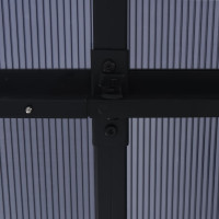 Miniatyr av produktbild för Paviljong med gardiner 405x294x244 cm antracit