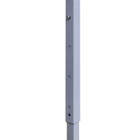 Produktbild för Hopfällbart partytält 2x2 m stål antracit