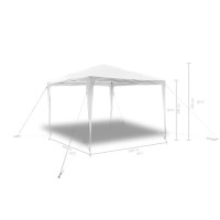 Produktbild för Paviljong pyramid-tak 3 x 3 m