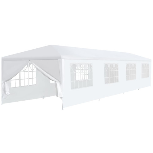 vidaXL Paviljong 3x12 m vit