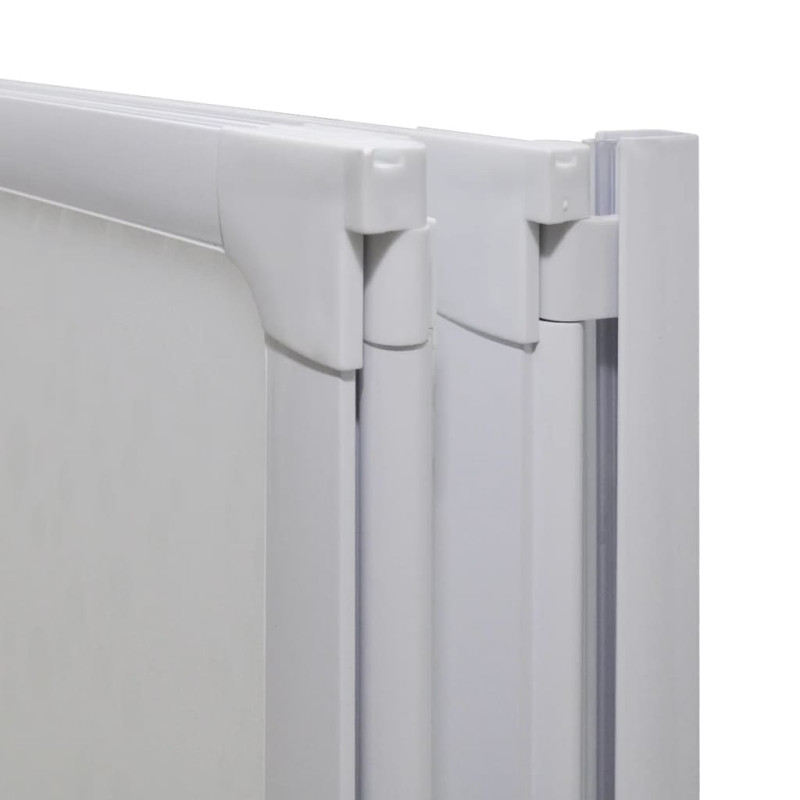 Produktbild för Bad- & duschvägg 117x120 cm 3-paneler vikbar