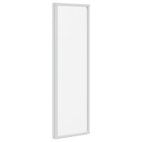 Produktbild för Duschvägg vikbar Vit 3-paneler 141x132 cm