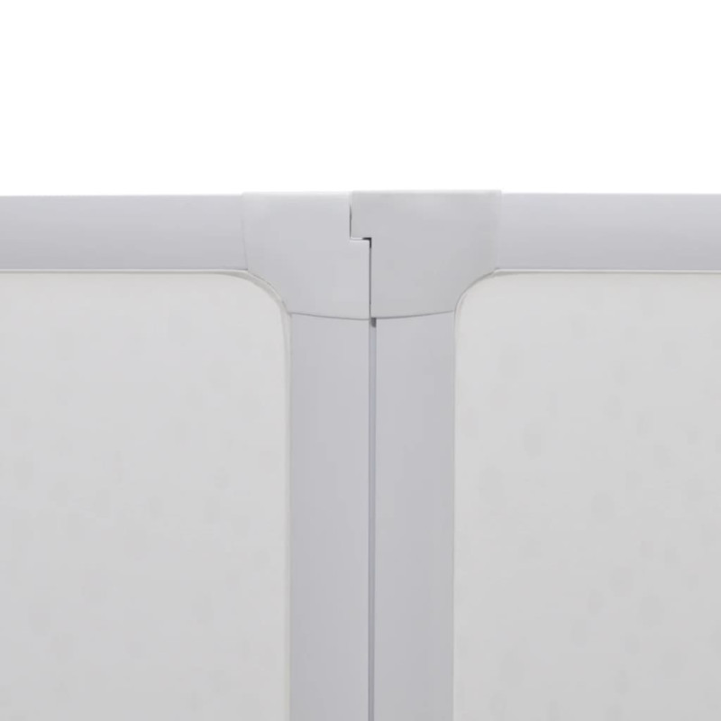 Produktbild för Duschvägg 140x168 cm 7-paneler vikbar inkl. handdukshängare