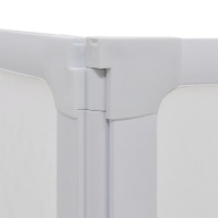 Produktbild för Duschvägg 140x168 cm 7-paneler vikbar inkl. handdukshängare