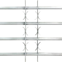 Produktbild för Justerbart Fönstergaller för fönster med 4 stänger 500-650 mm