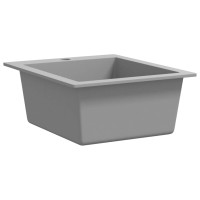 Produktbild för Övermonterad diskho granit grå