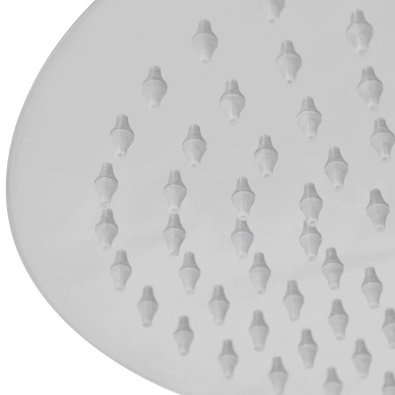 Produktbild för Munstycke till takdusch rostfritt stål 20 cm rund