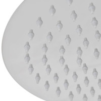 Produktbild för Munstycke till takdusch rostfritt stål 25 cm rund