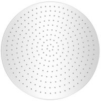 Produktbild för Munstycke till takdusch rostfritt stål 50 cm rund
