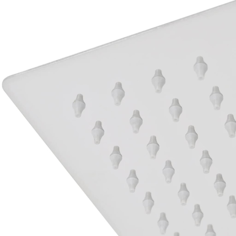 Produktbild för Takduschhuvud rostfritt stål 30x40 cm rektangulärt