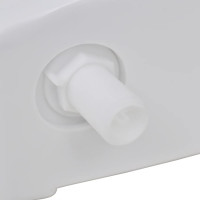 Miniatyr av produktbild för Cistern till toalett med botten inlopp 3/6 L vit
