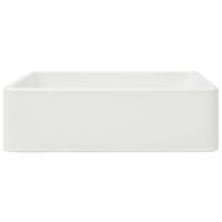 Produktbild för Handfat keramik vit 41x30x12 cm