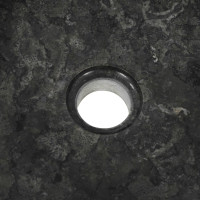 Produktbild för Handfat 40x12 cm marmor svart