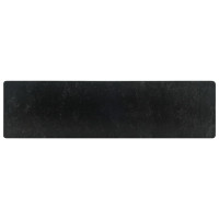 Produktbild för Handfat 45x30x12 cm marmor svart högglans