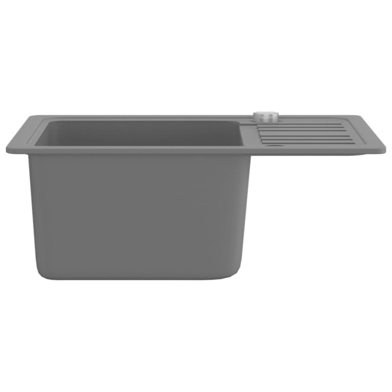 Produktbild för Diskho granit enkel grå