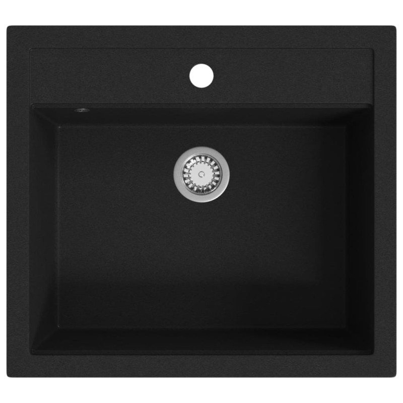 Produktbild för Diskho granit enkel svart