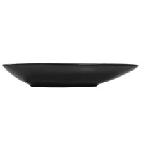 Produktbild för Handfat i keramik trekantigt 645x455x115 mm svart