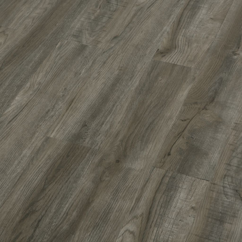 Produktbild för Självhäftande golvplankor 4,46 m² 3 mm PVC grå och brun