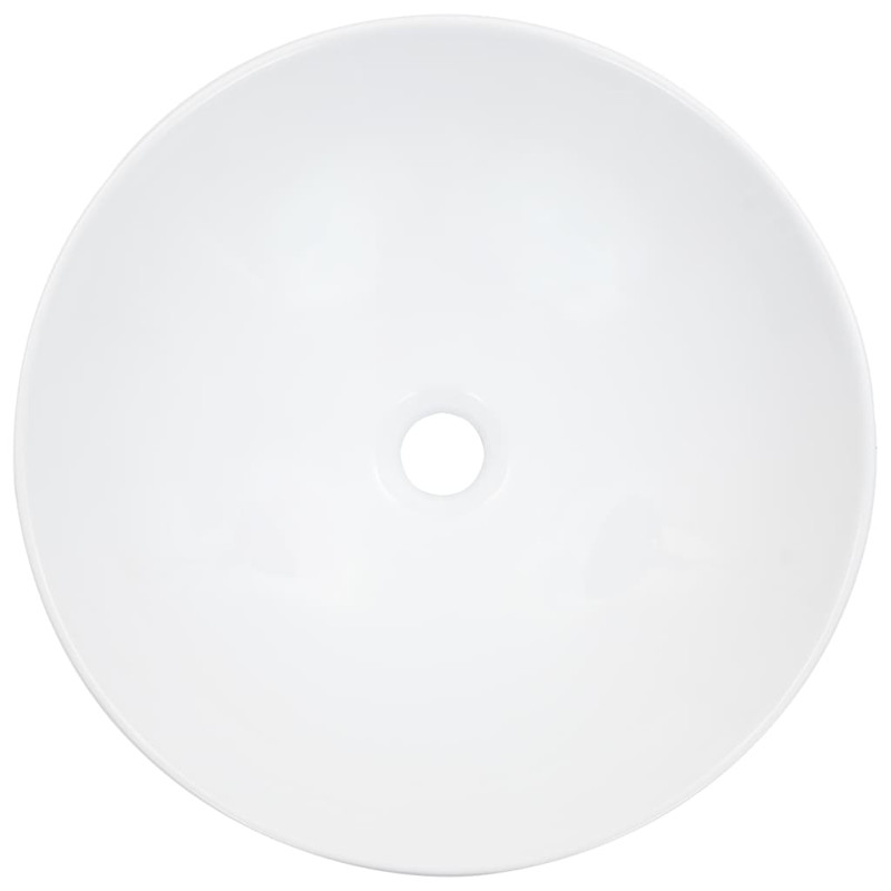 Produktbild för Handfat 41x12,5 cm keramik vit