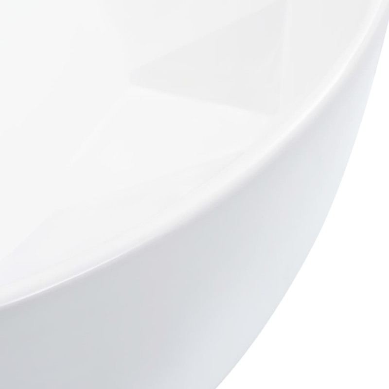 Produktbild för Handfat 36x14 cm keramik vit