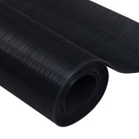 Produktbild för Halkfri matta 1,5x4 m 3 mm fina ribbor
