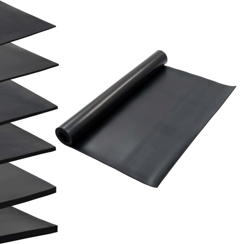 Produktbild för Halkfri matta 1,2x2 m 6 mm jämn