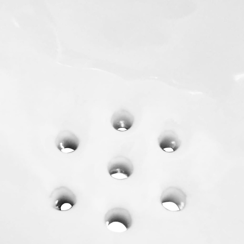 Produktbild för Vägghängd urinoar med spolventil keramisk vit
