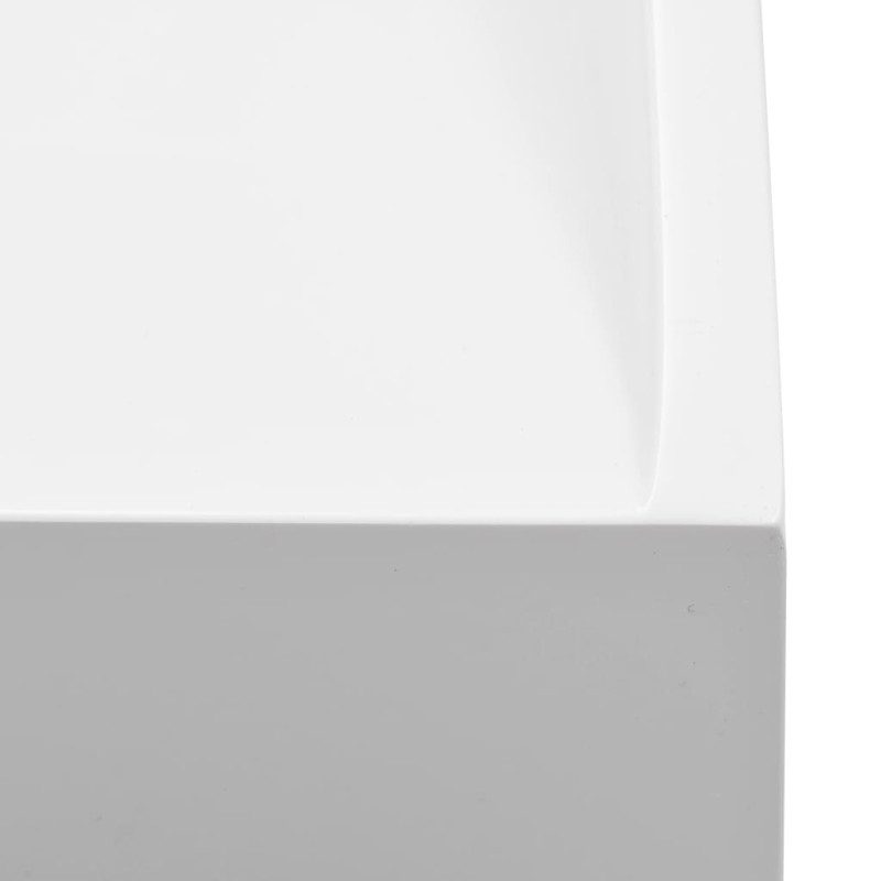 Produktbild för Handfat 100x46x11 cm mineralgjuten vit