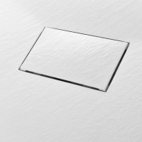 Produktbild för Duschkar SMC vit 100x80 cm