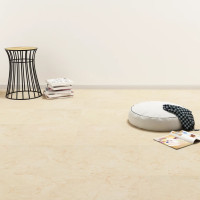 Miniatyr av produktbild för Självhäftande PVC-golvplankor 5,11 m² beige