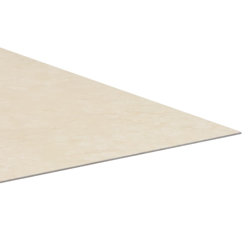 Produktbild för Självhäftande PVC-golvplankor 5,11 m² beige