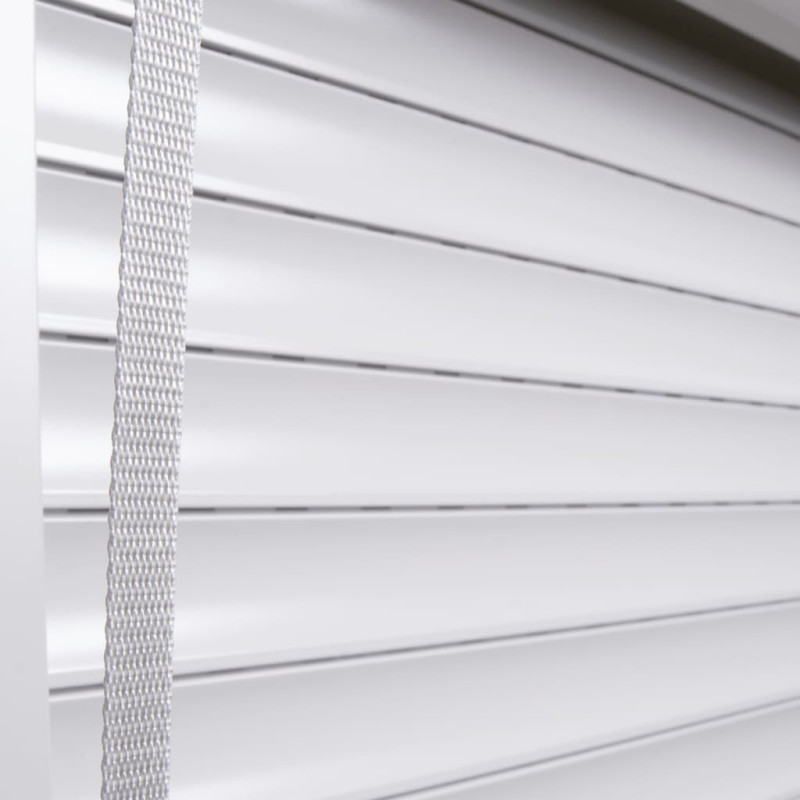 Produktbild för Rulljalusi aluminium 80x100 cm vit