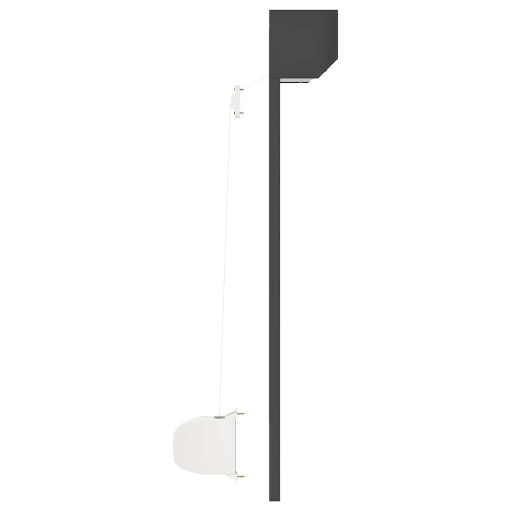 Produktbild för Rulljalusi aluminium 70x100 cm antracit
