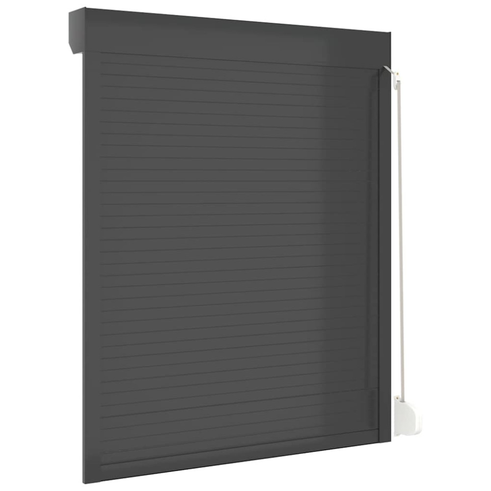 Produktbild för Rulljalusi aluminium 120x150 cm antracit