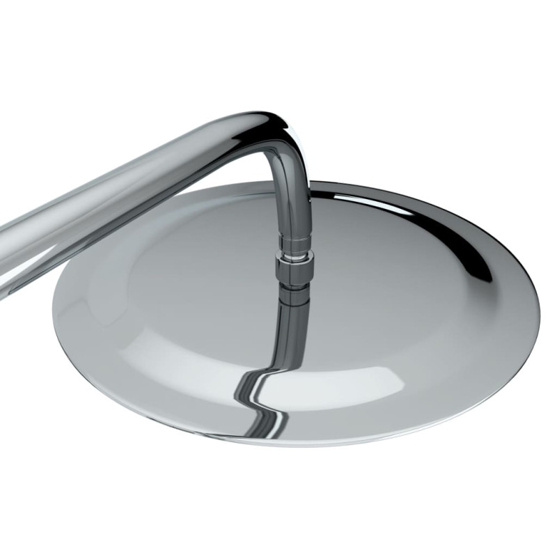 Produktbild för Dusch med handdusch rostfritt stål